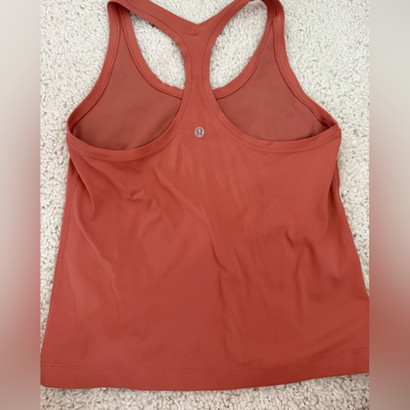 lululemon athletica Rust Red Racerback Tank - Picture 2 of 2